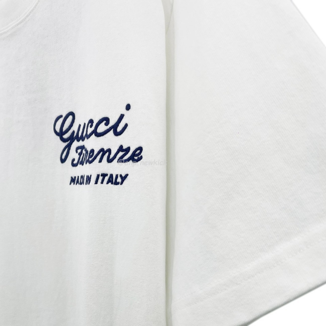 Gucci Logo Printed Crewneck T Shirt (2) - newkick.org